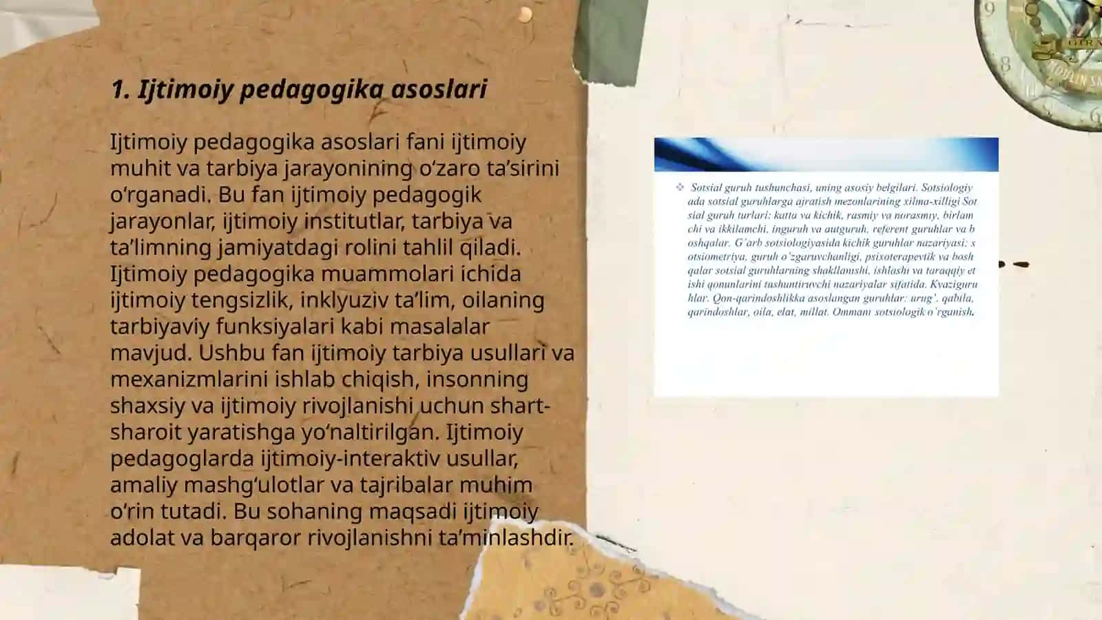 Ijtimoiy pedagogikada meyor va meyordan ogʻish tushunchasi 3