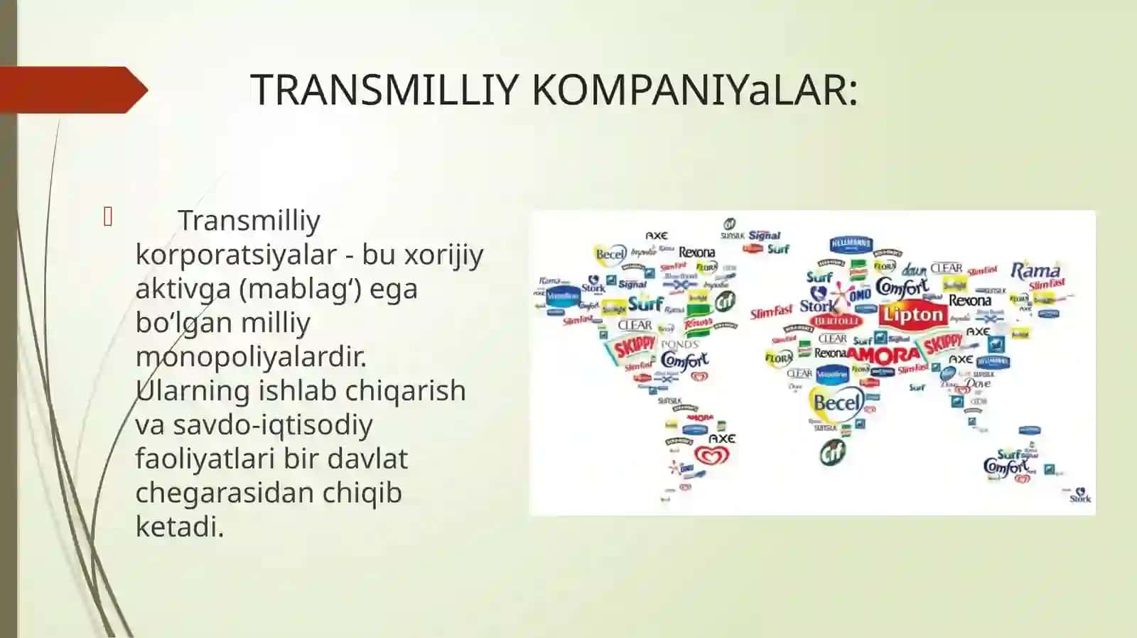 XALQARO KORPORATSIYALAR VA ULARNING JAHON IQTISODIYOTIDA TUTGAN O‘RNI 3