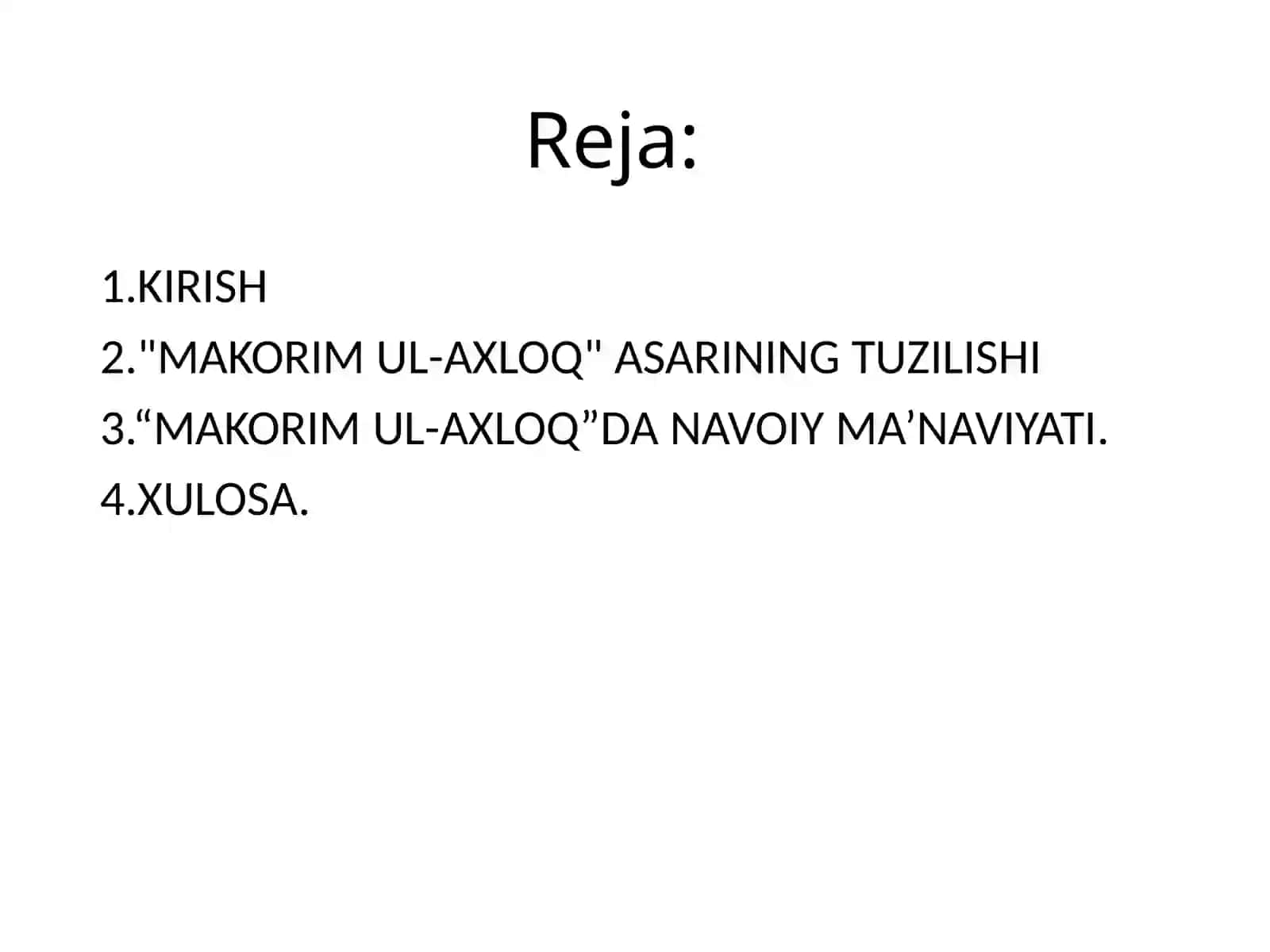 Xondamirning "Makorim ul-axloq" asarida Navoiyshaxsiyati va ijtimoiyfaoliyati 3