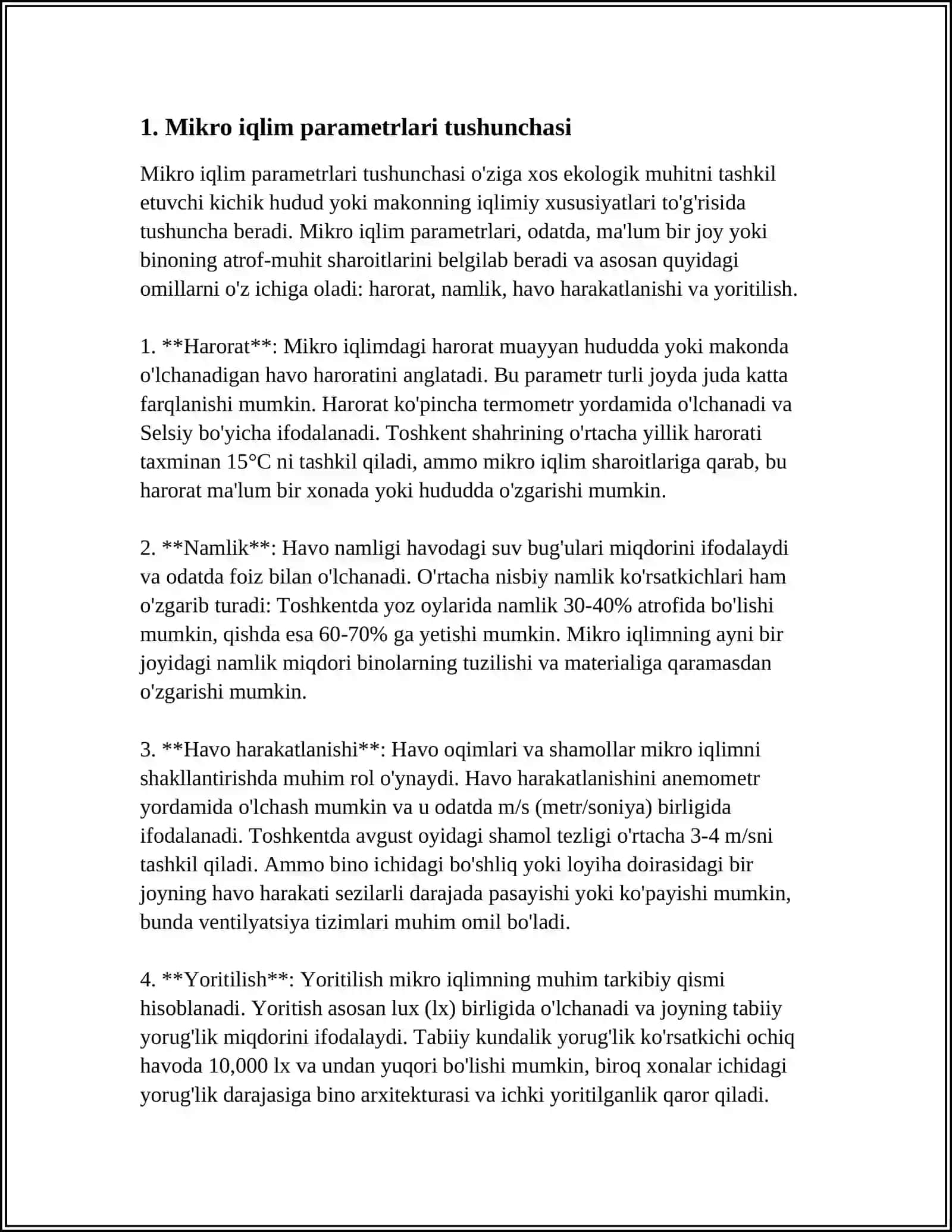 ISSIQXONALARDA MIKRO IQLIM PARAMETRLARINI AVTOMATIK NAZORAT QILISH TIZIMINI ISHLAB CHIQISH 3