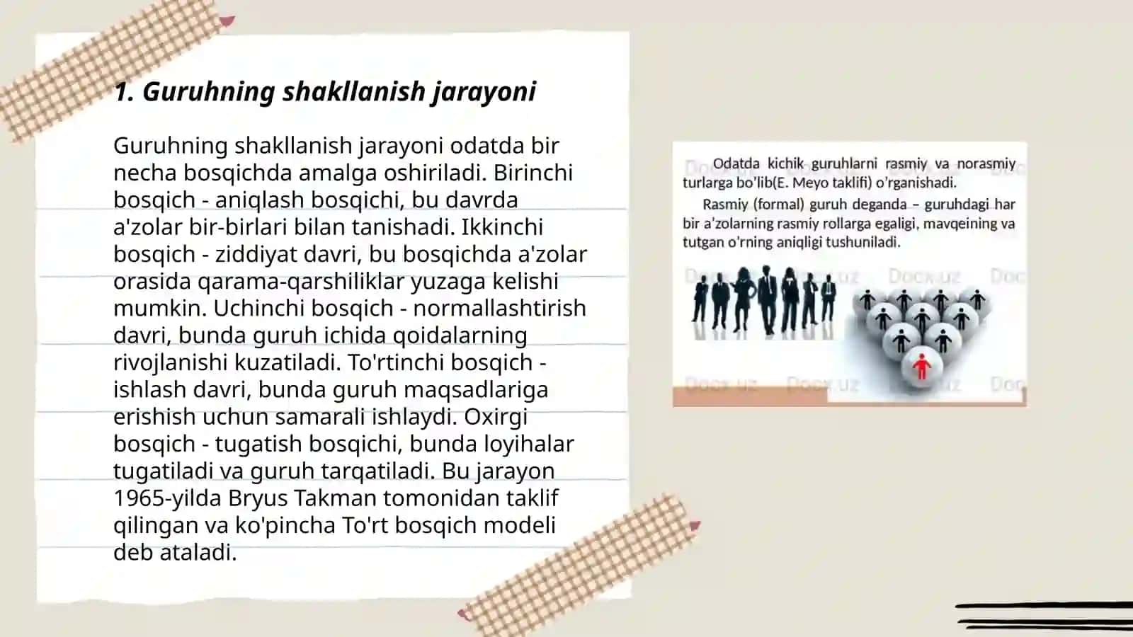 Guruh va jamoa psixologiyasi 3