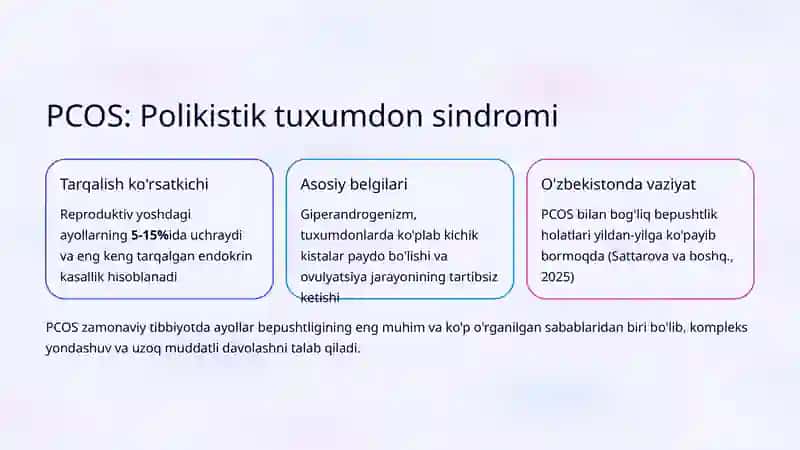 Endokrin Bepushtlik: PCOS va Giperprolaktinemiya 3