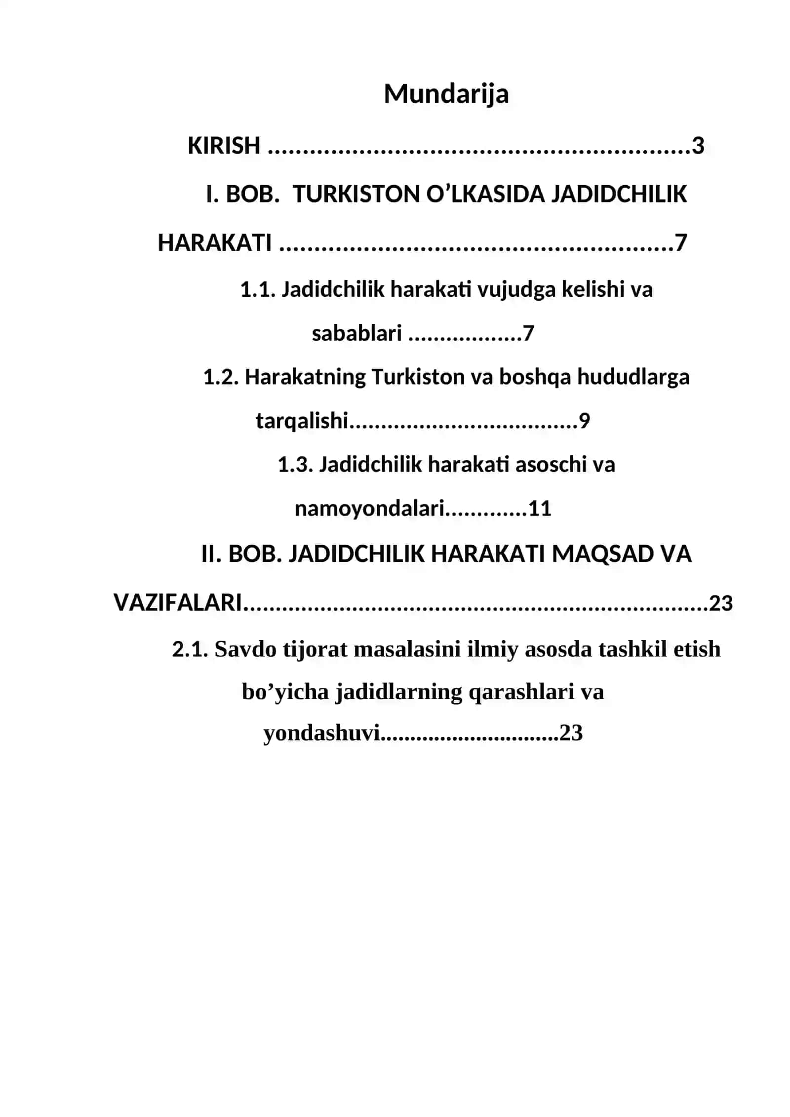 Savdo tijorat masalasini ilmiy asosda tashkil etish bo’yicha jadidlarning qarashlari va yondashuvi 3