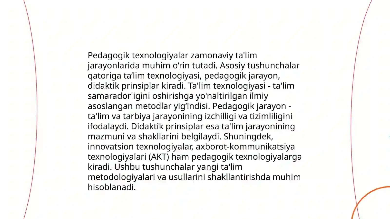Pedagogik fanlarni o'qitishda pedagogik va axborot texnalogiyalaridan foydalanishning o'ziga xosliklari 3