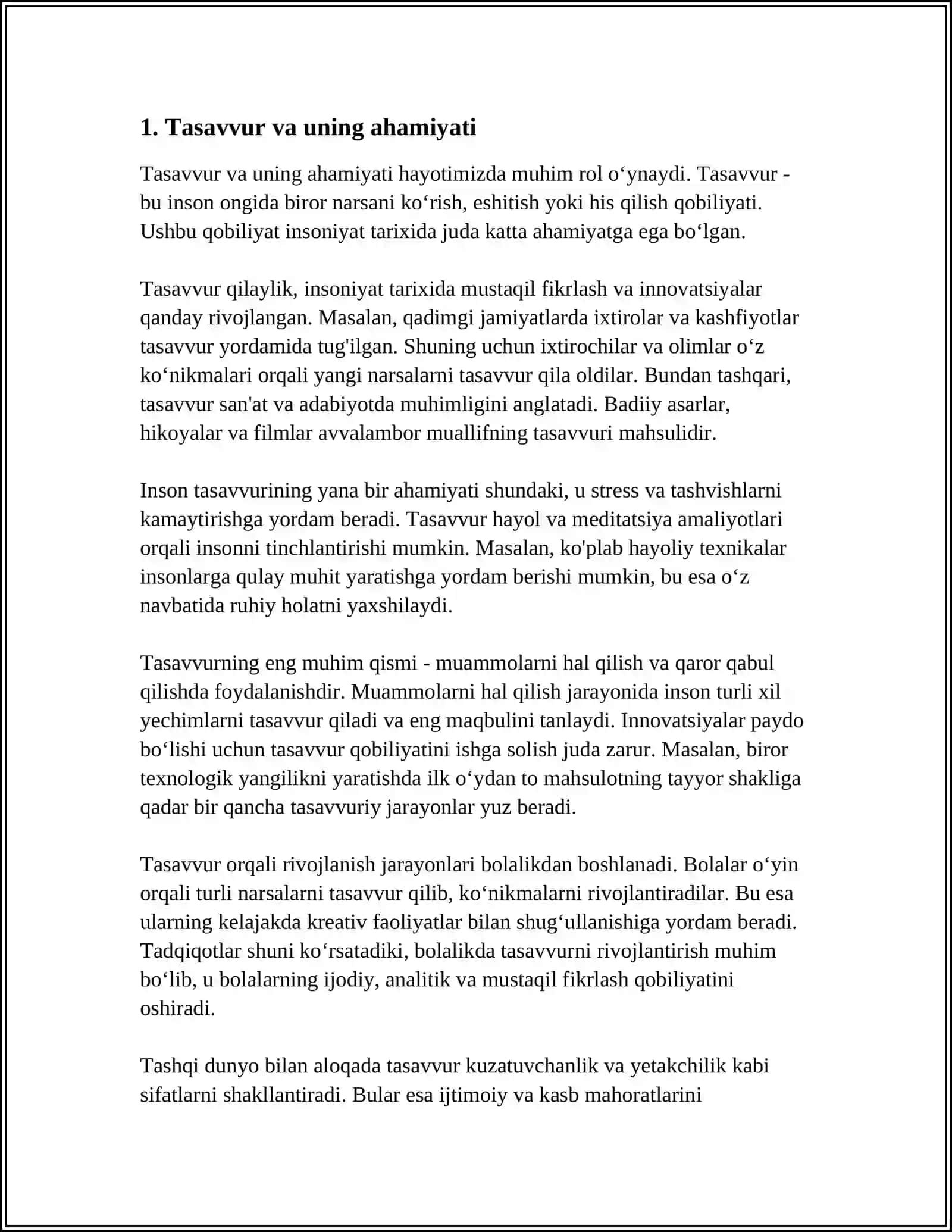 TASAVVURDA KOMIL INSON TARBIYASI 3