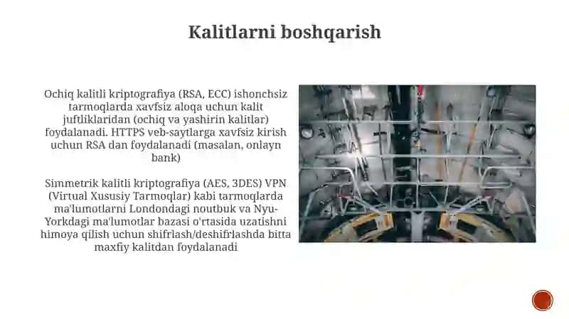 Kriptografiyaning o'rni 3