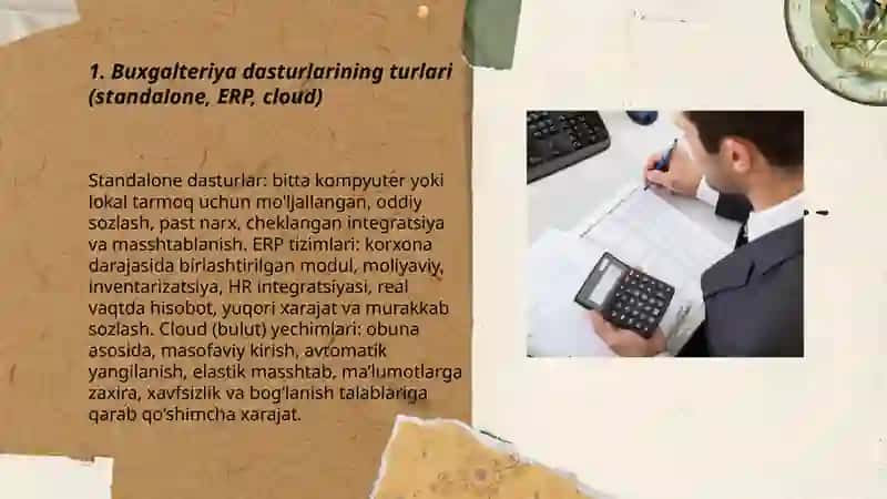 Buxgalteriya hisobining dasturiy ta’minlanishi 3