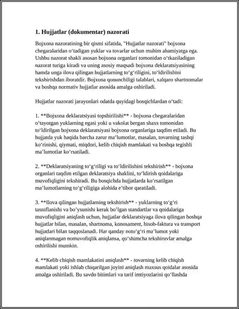 BOJXONA NAZORATINING SHAKILARI 3