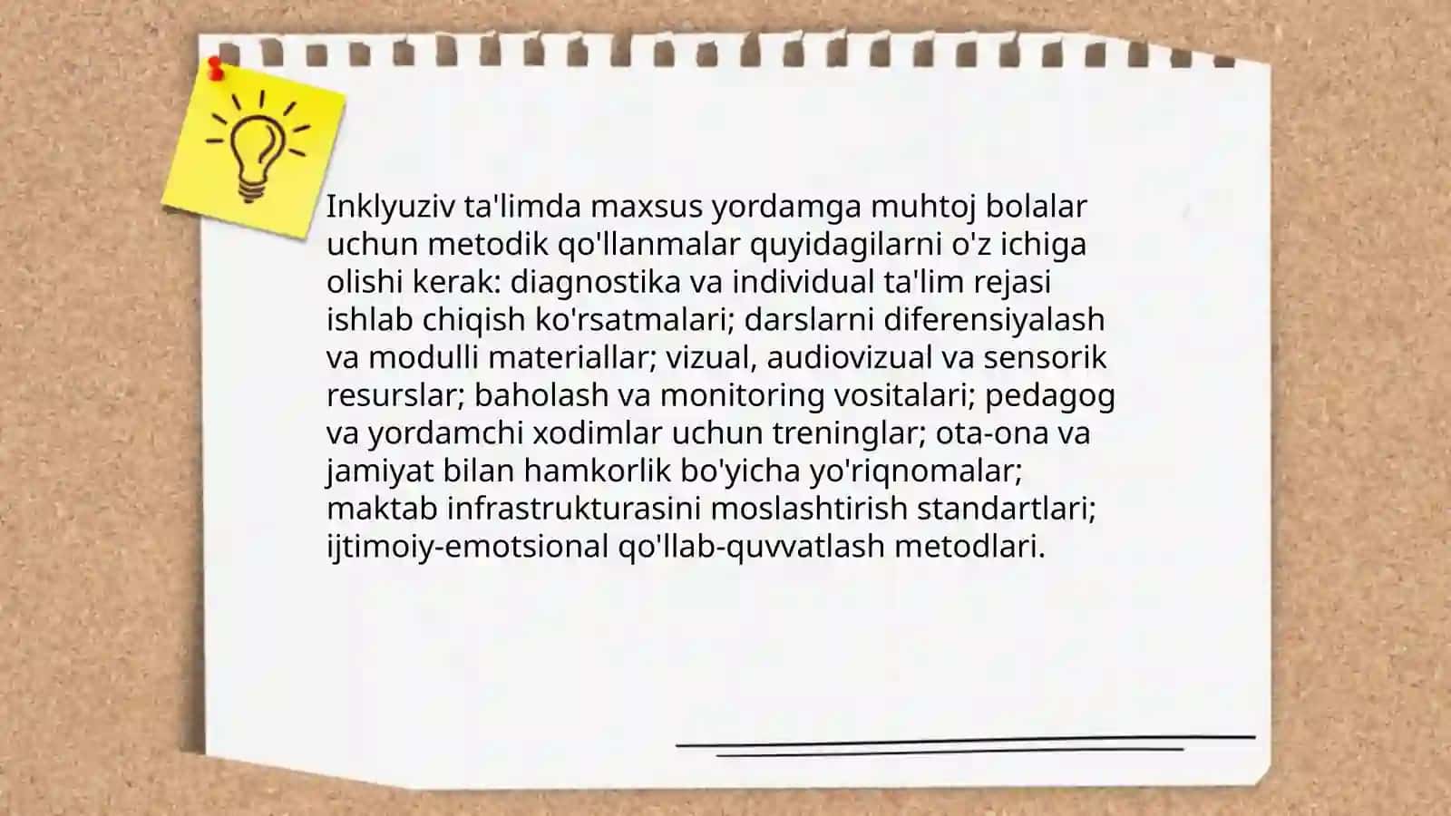 Maxsus yordamga muhtoj bolgan bolalarni inklyuziv talim jarayonida oqitishga metodik va didaktik taminot yaratish 3