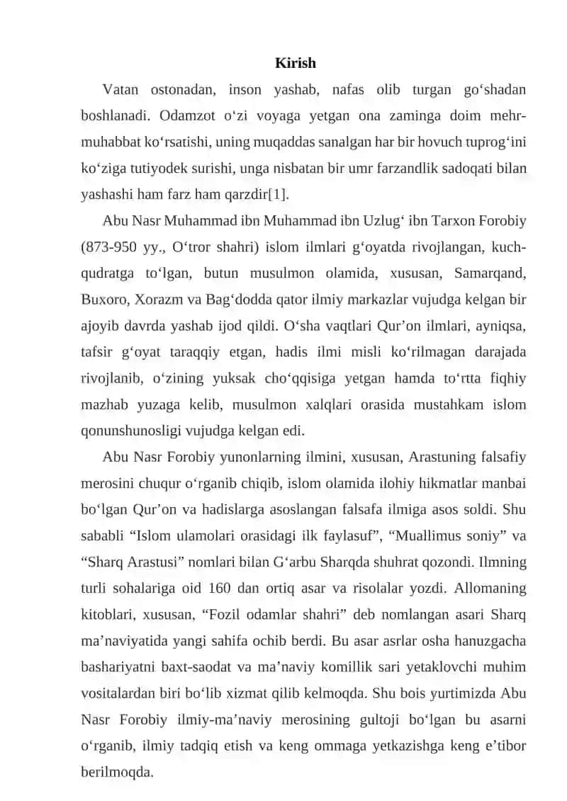Abu Nasr Farobiyning tarixiy falsafiy qarashlari 3
