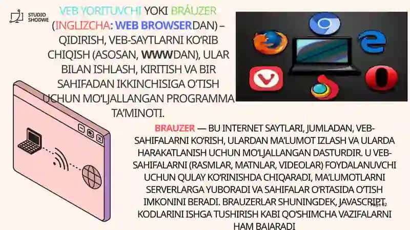 BRAUZERLAR VA ULARNING TURLARI 3