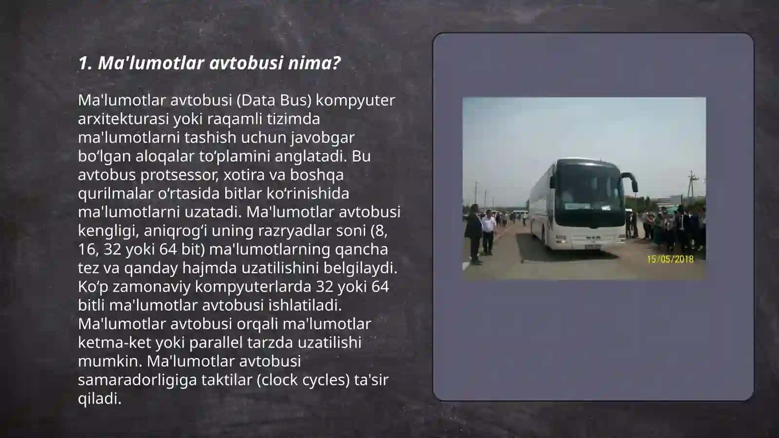 Ma'lumotlar avtobusi 3