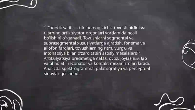 Til satihlari rim tilshunosligi 3