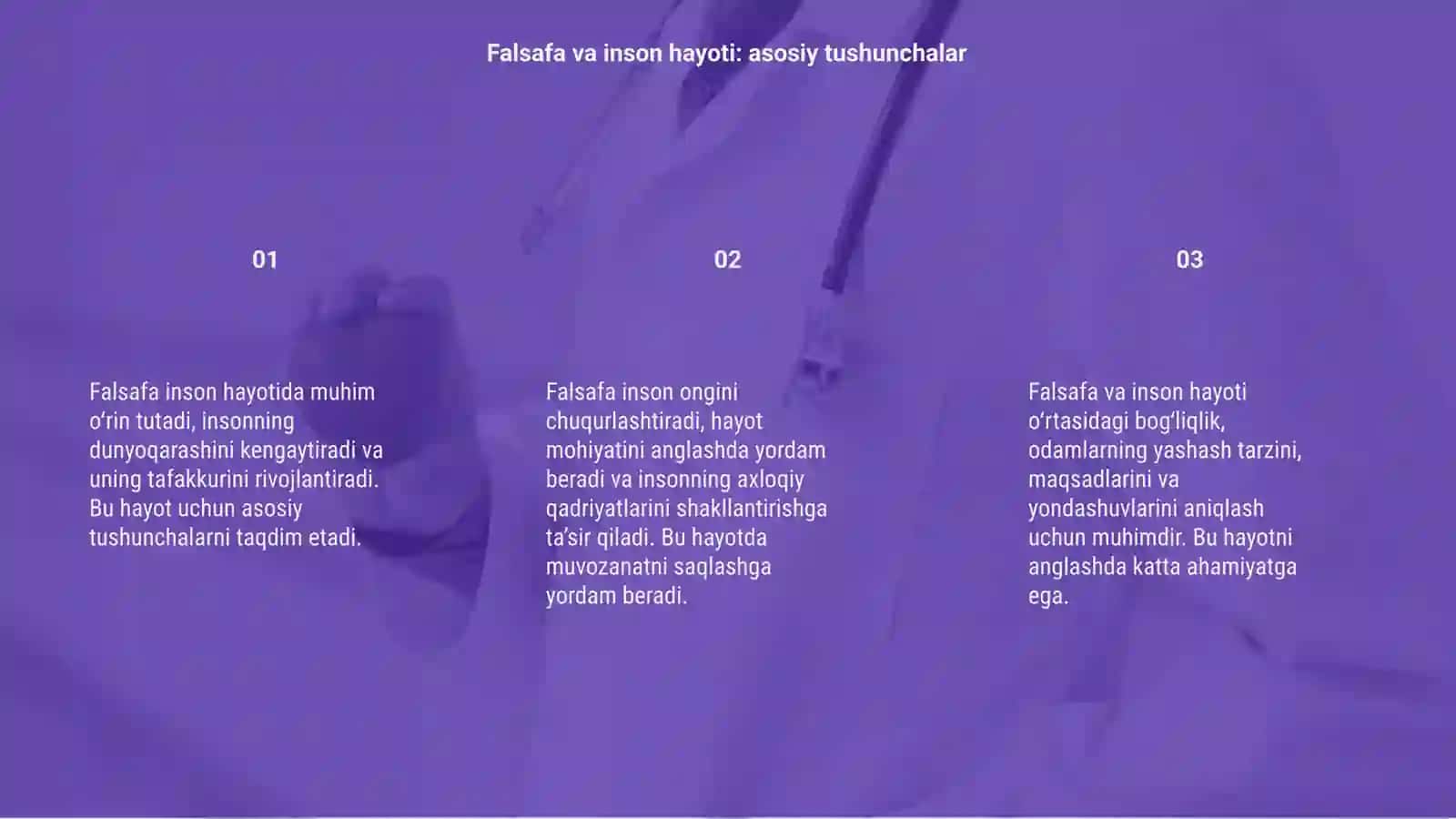Falsafa inson hayotidagi oʻrni va axamiyati 3
