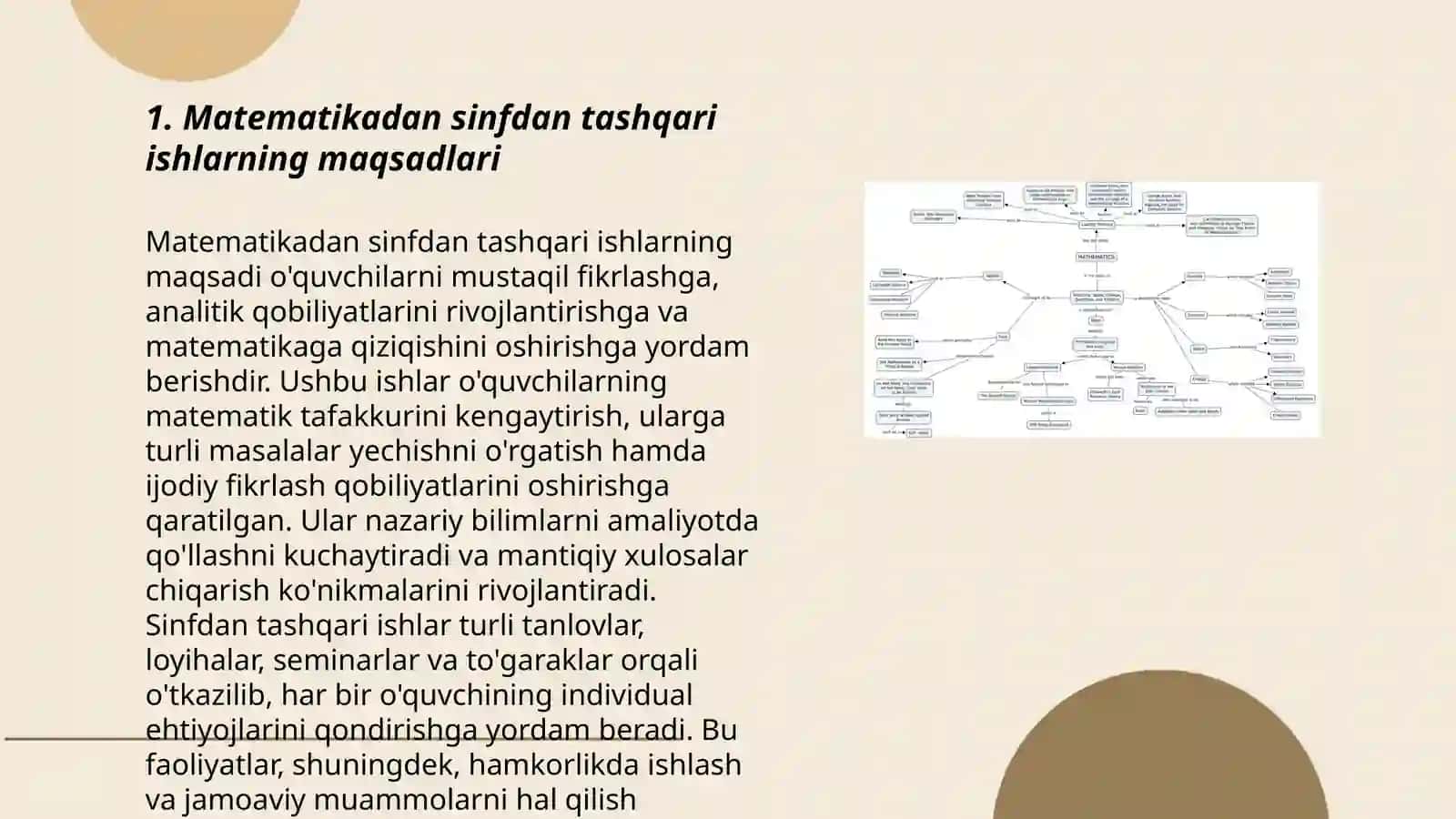 Matematikadan sinfdan tashqari ishlarni tashkil etish metodikasi 3