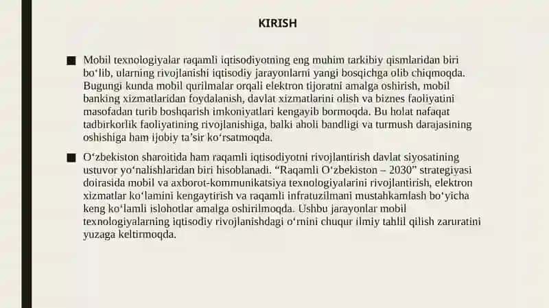 Raqamli iqtisodiyotda mobil texnologiyalar. 3