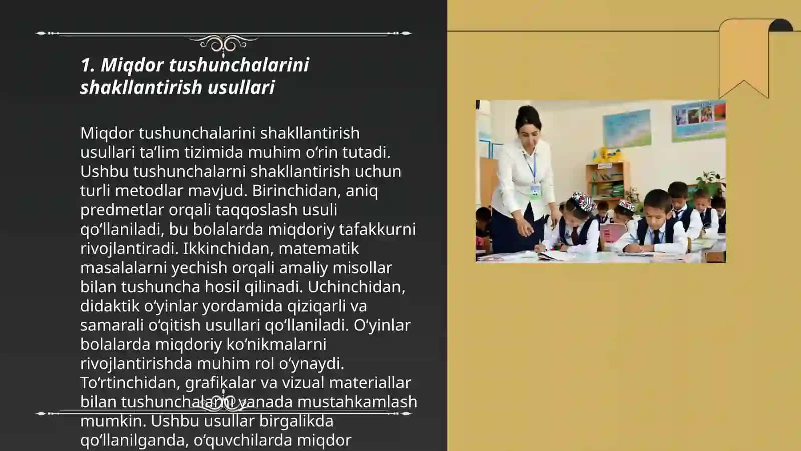 Maktabgacha yoshdagi bolalarda miqdor haqidagi tasavvurlarni shakllantirish 3