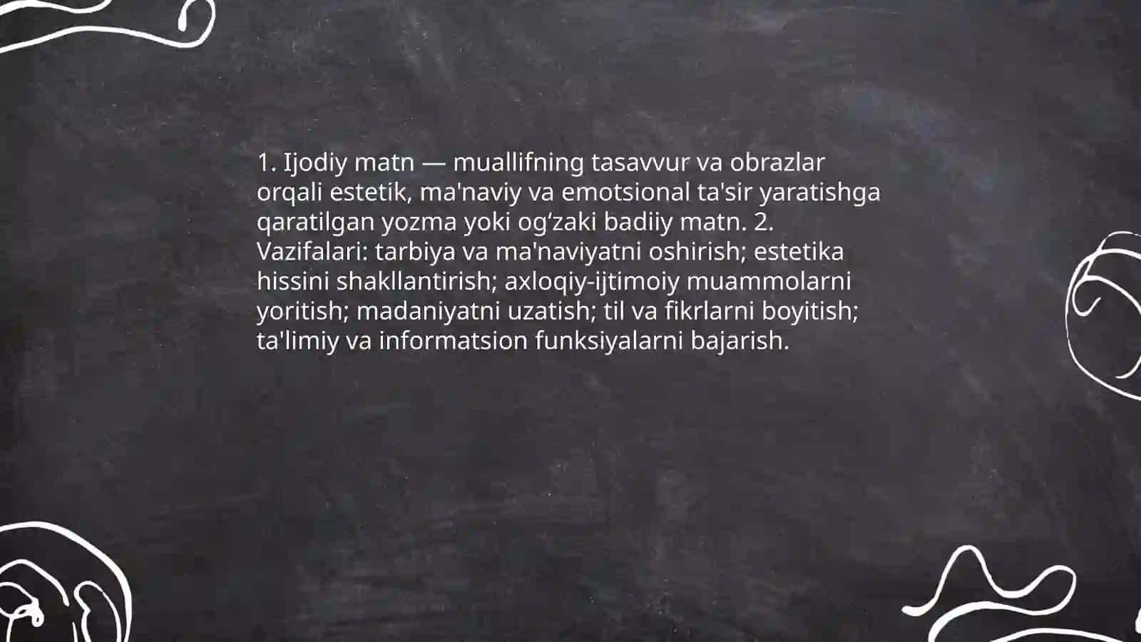 Ijodiy matn va uning turlari 3