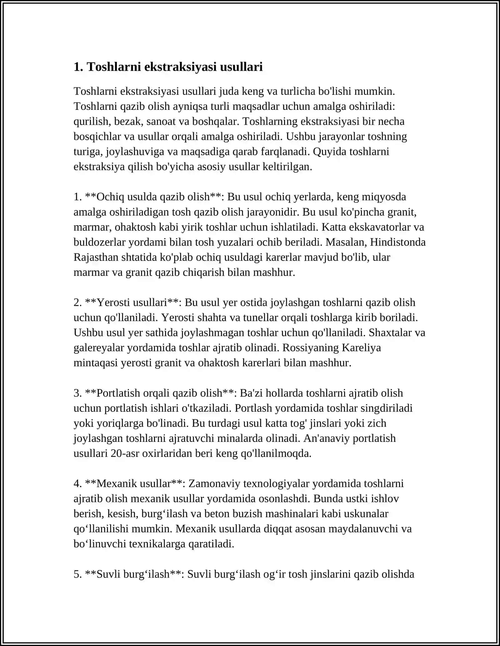 TABIY TOSH MATERIALLARI 3