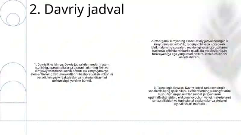 Anorganik Kimyo Fanining Asosiy Qonunlari Hamda Ularning Ahamiyati 3