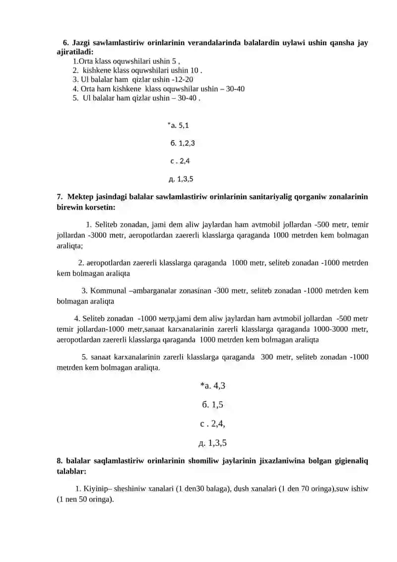 Tema 19:Jazgi sawlamlastiriw mekemeleri proektine baha beriw 3