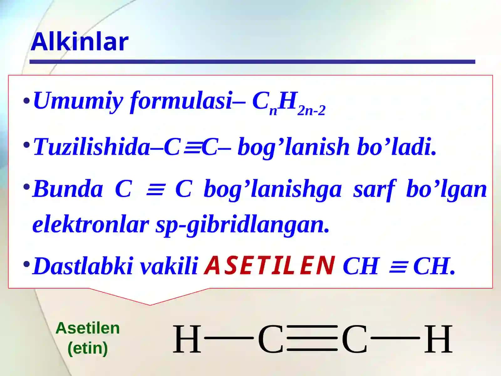 Alkinlar 3