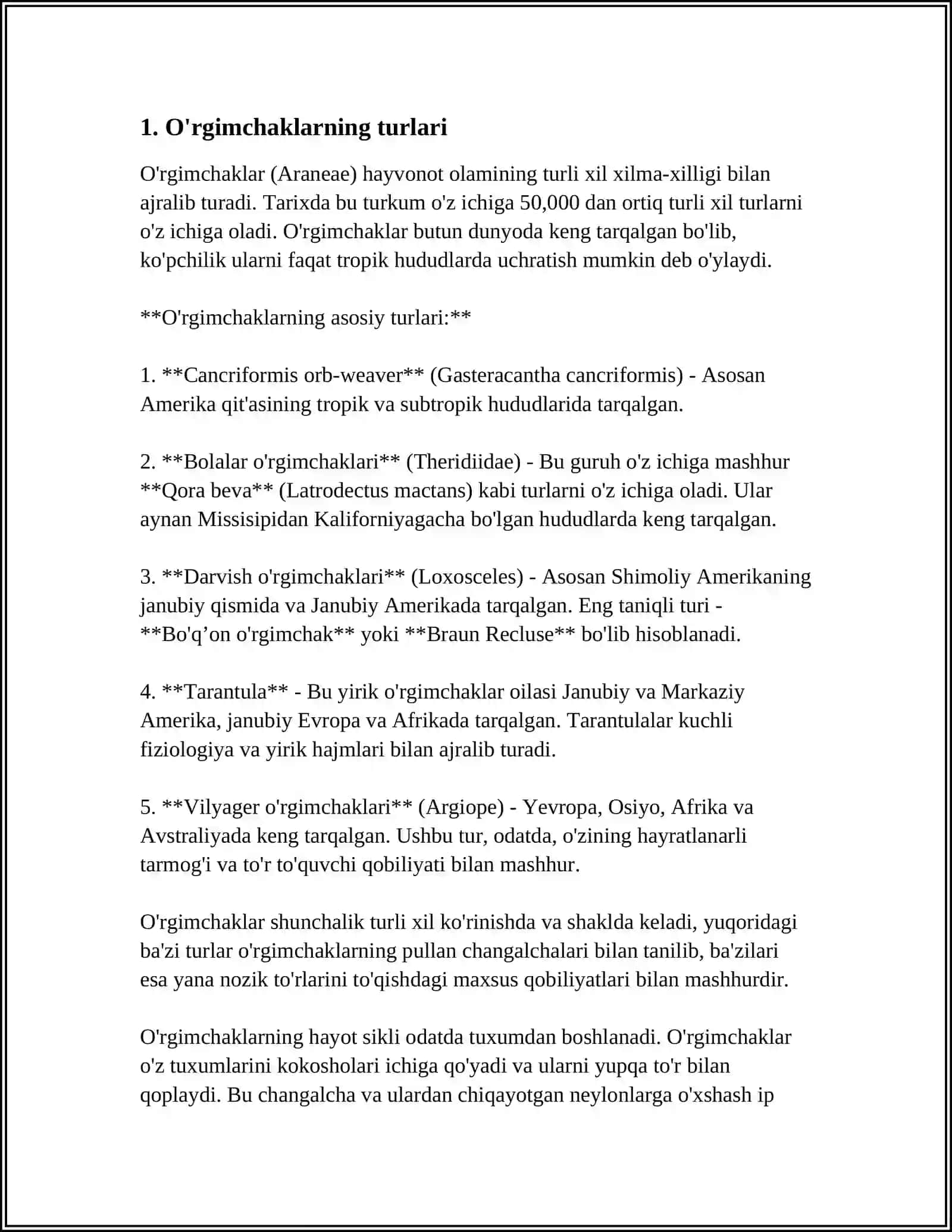 ÓRGIMCHAKSIMONLAR VA HASHAROTLAR 3