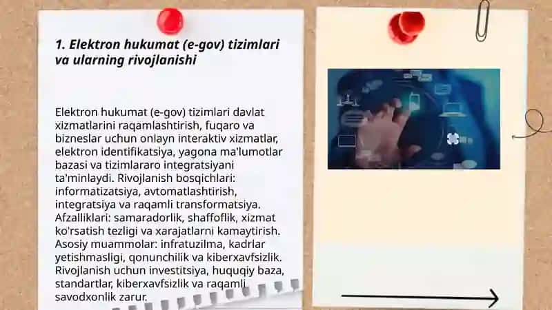 Elektron hukumat (e-gov) tizimlari 3