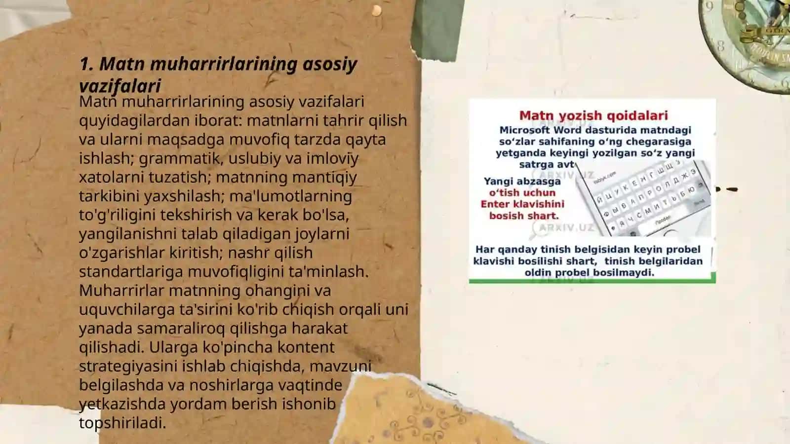Matn muharrirlarining vazifa va imkoniyatlari 3