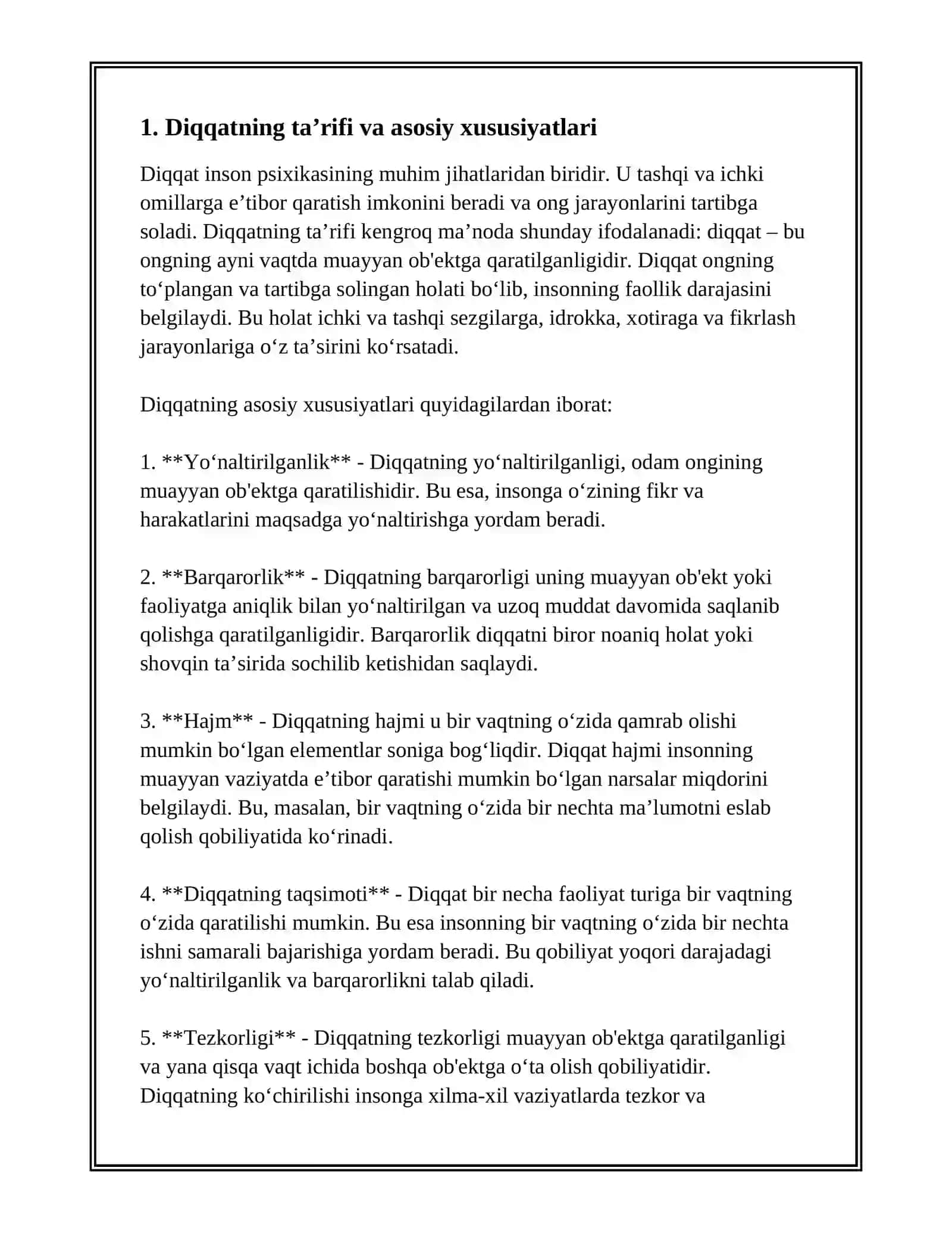 DIQQAT HAQIDA TUSHUNCHA VA UNING NERV FIZIOLOGIK ASOSLARI 3