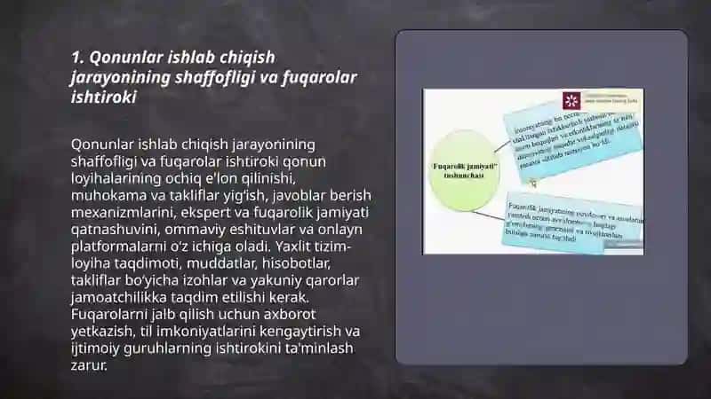 Qonun Ijodkorligi va Huquqiy Qo'llash Amaliyoti 3
