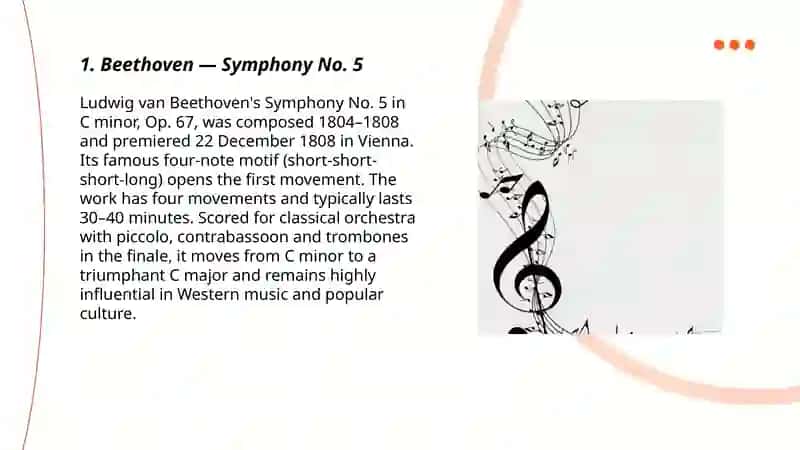 Famous Musical Compositions 3