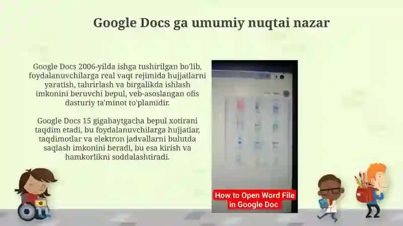 Google Docs-da hamkorlik: Umumiy nuqtai nazar va sozlash 3