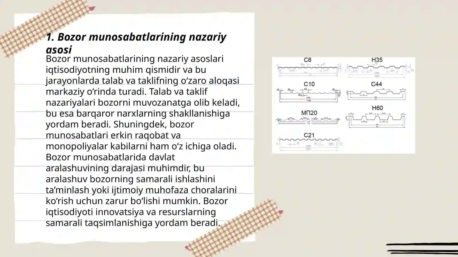Bozor munosabatlarining nazariy asosi 3