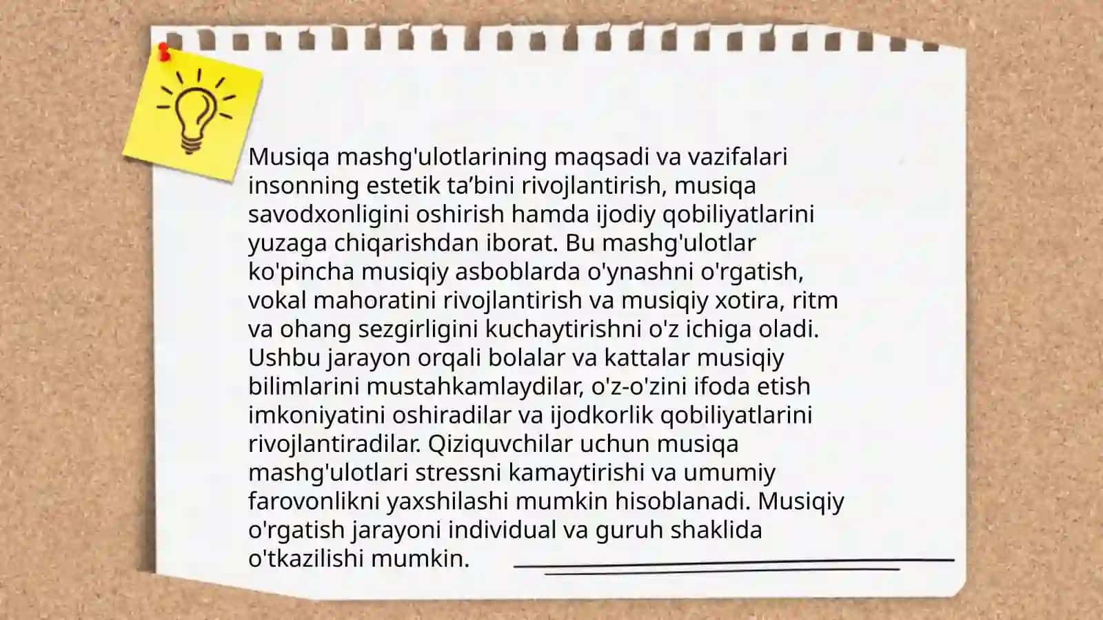 O‘rta guruhlarda musiqa mashg‘ulotlarini tashkil etish va o‘tkazish 3