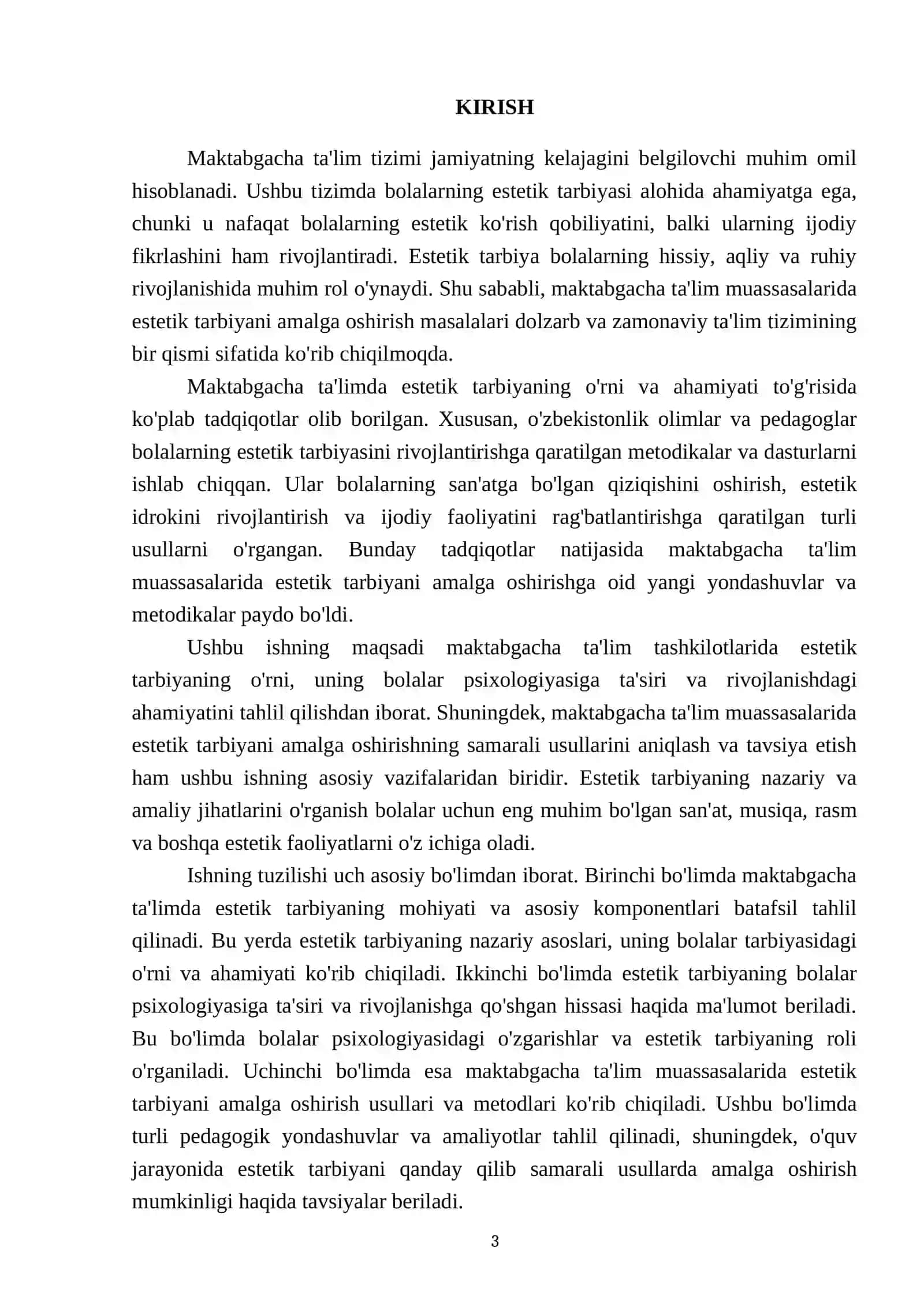 Maktabgacha talimda estetik tarbiyaning òrni 3