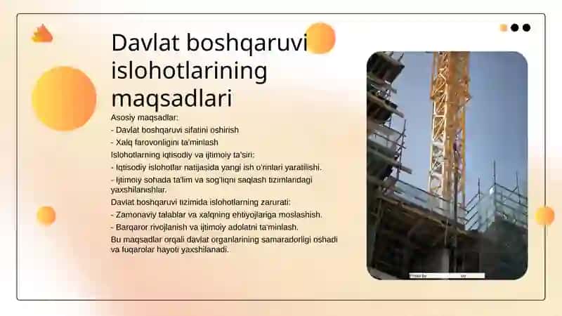 Davlat boshqaruvi islohotlarining asosiy maqsadlari va vazifalari 3