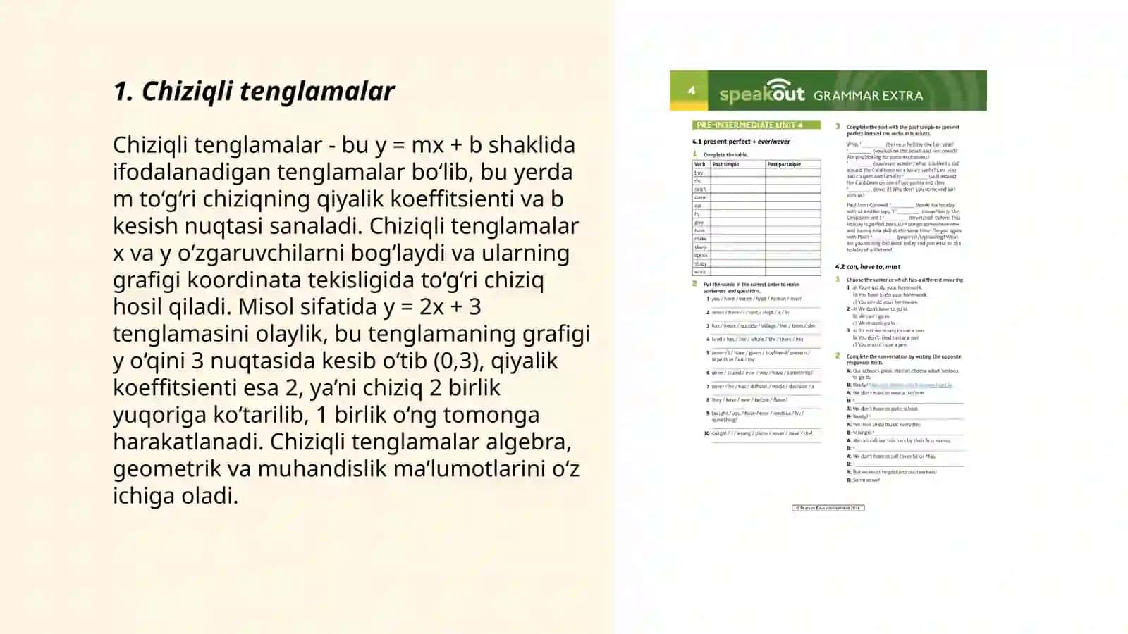 Bir o'zgaruvchli tenglamalar bilan yechiladigan murakkab masalalarni yechishga o'rgatish 3