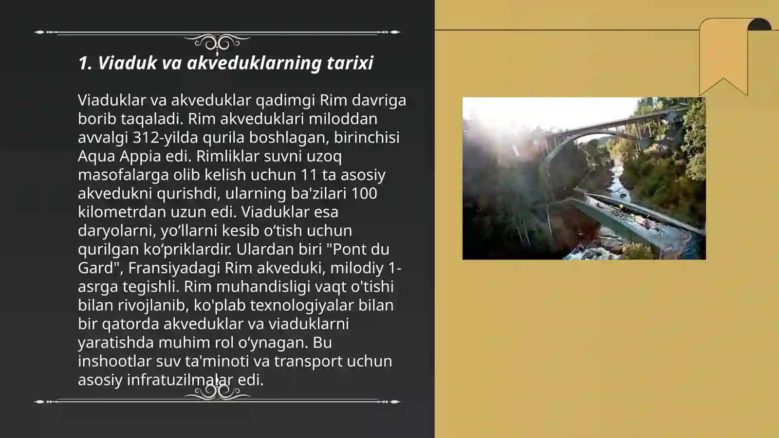 Viaduk va akveduklar arxitekturasi 3