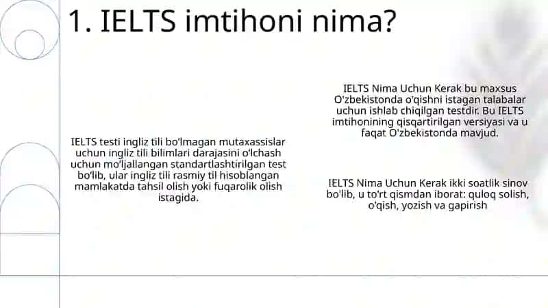 IELTS Nima Uchun Kerak 3