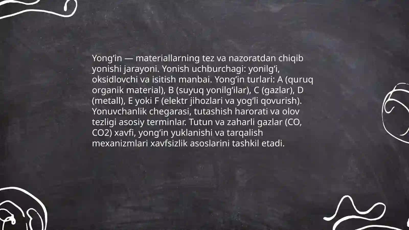 Muxandis-texnik xodimlar, ishchi va xizmatchilarni yong‘in xavfsizligi chora-tadbirlarini qo‘llashga o‘rgatish 3