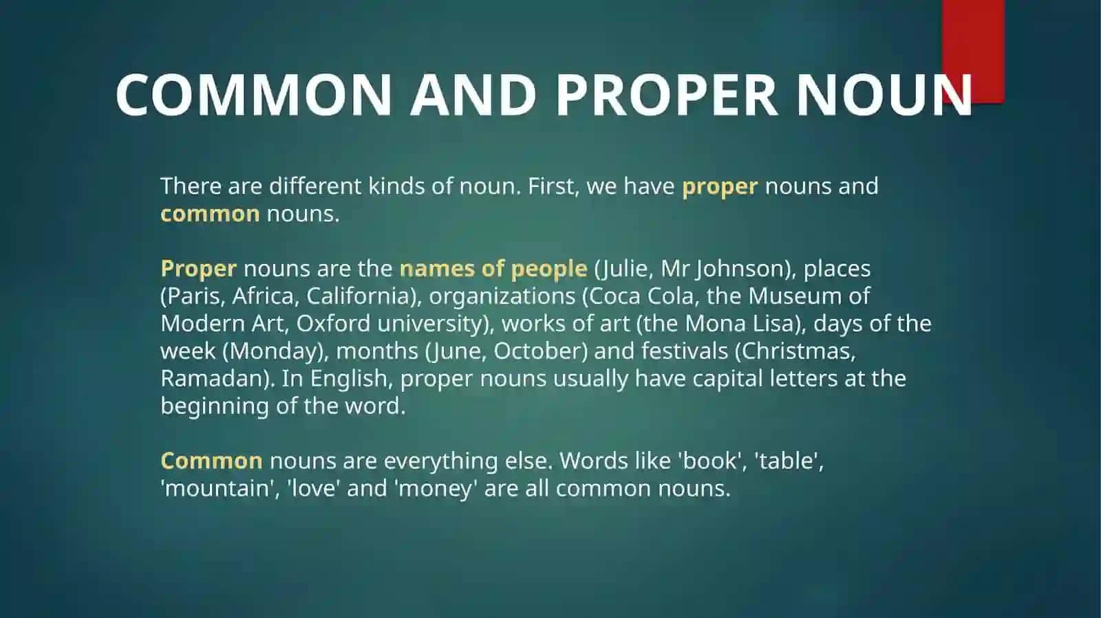 NOUNS 3