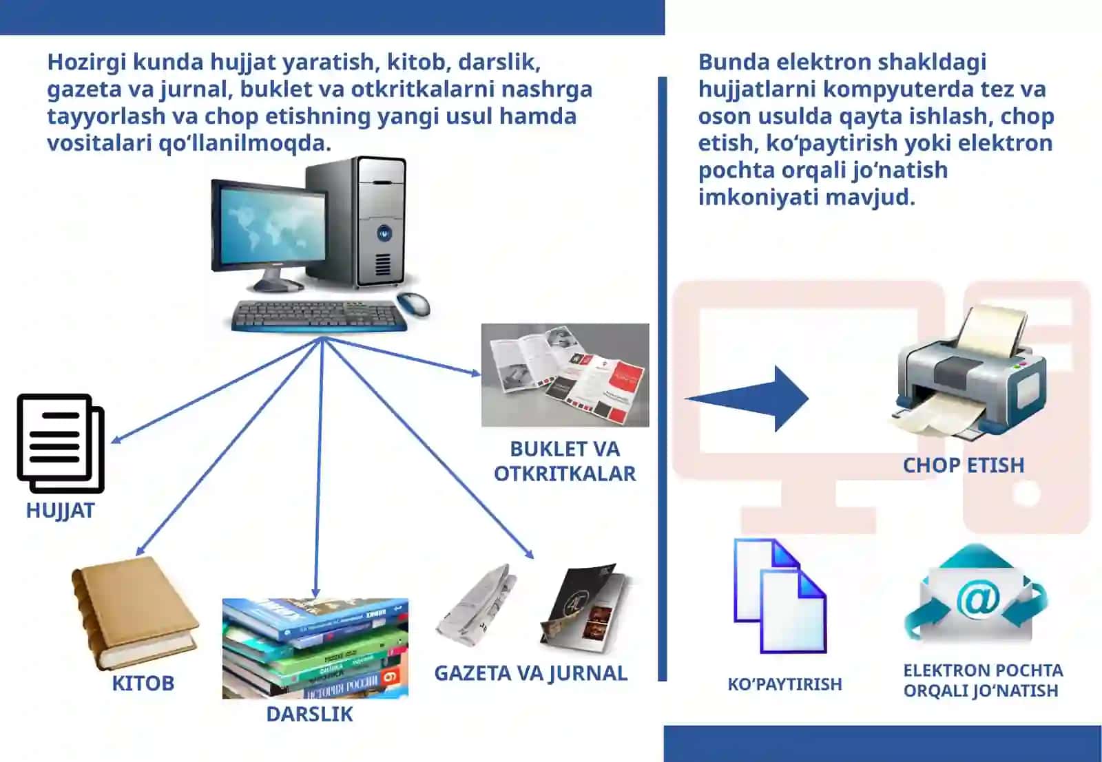 MATN PROTSESSORLARI. MATN MUHARRIRLARI IMKONIYATLARI BILAN TANISHISH 3