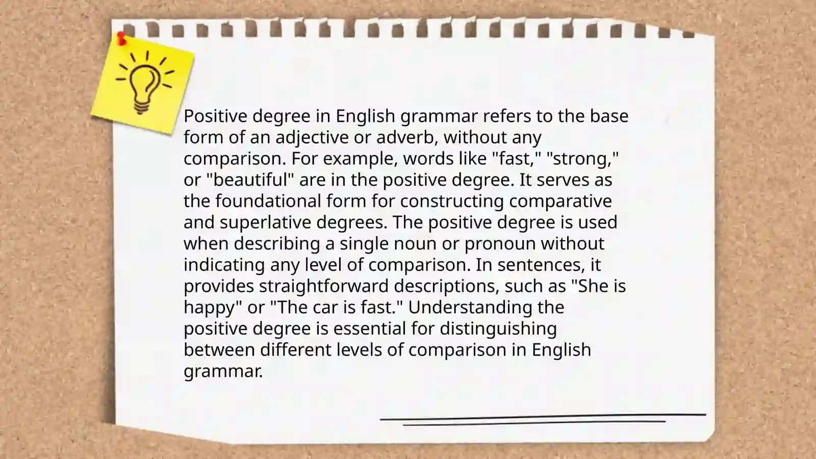 Degrees of comparison adjectives 3