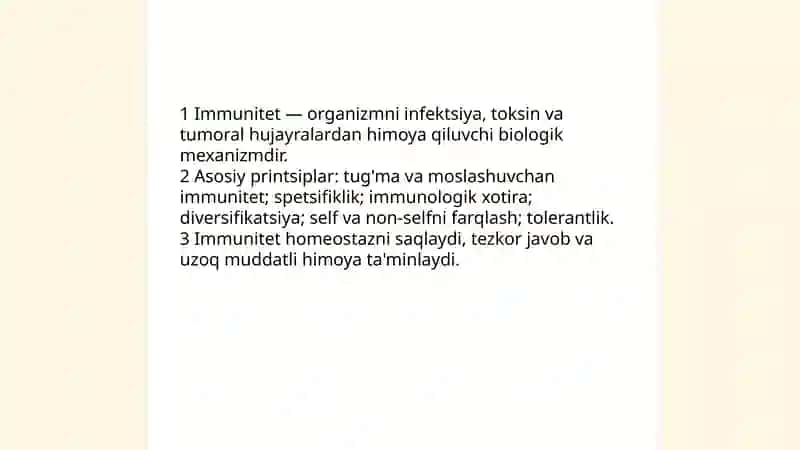 Imunitet haqida tushincha 3