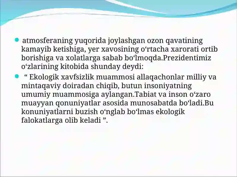 Ekologiya va tabiatni muxofaza qilish 3