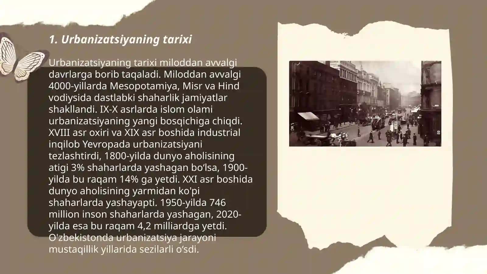 Jahon urbanizatsiyasi va uning mintaqaviy xususiyatlari 3
