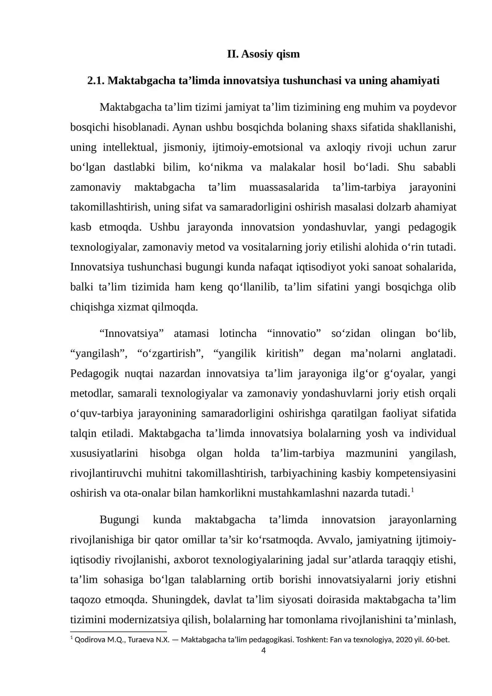 Maktabgacha taʼlimda innovatsiyaning rivojlanishi 3