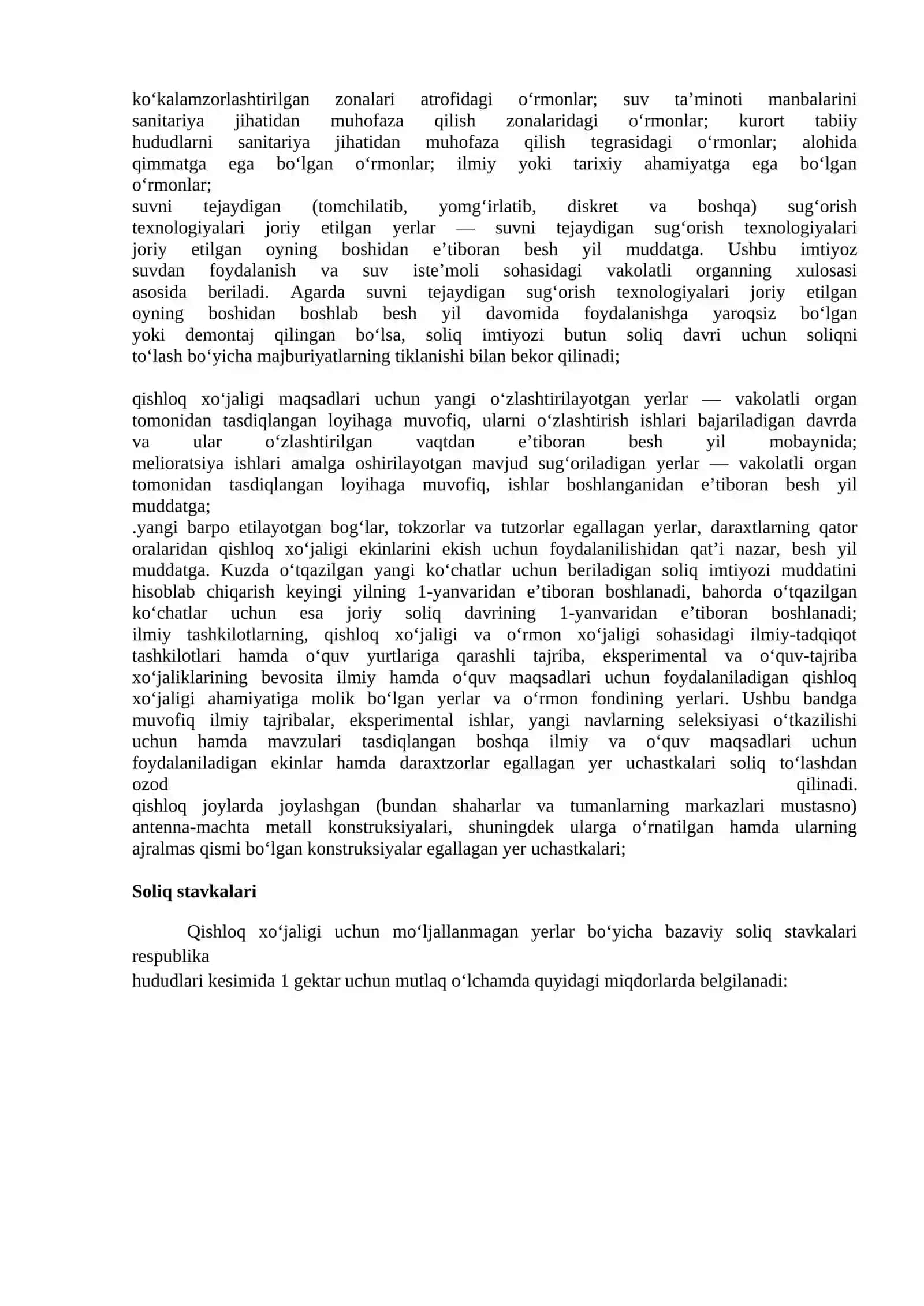 Jismoniy va yuridik shaxslardan olinadigan yer solig‘ini hisoblab сhiqarish va to‘lashga doir misol va masalalar ishlash 3