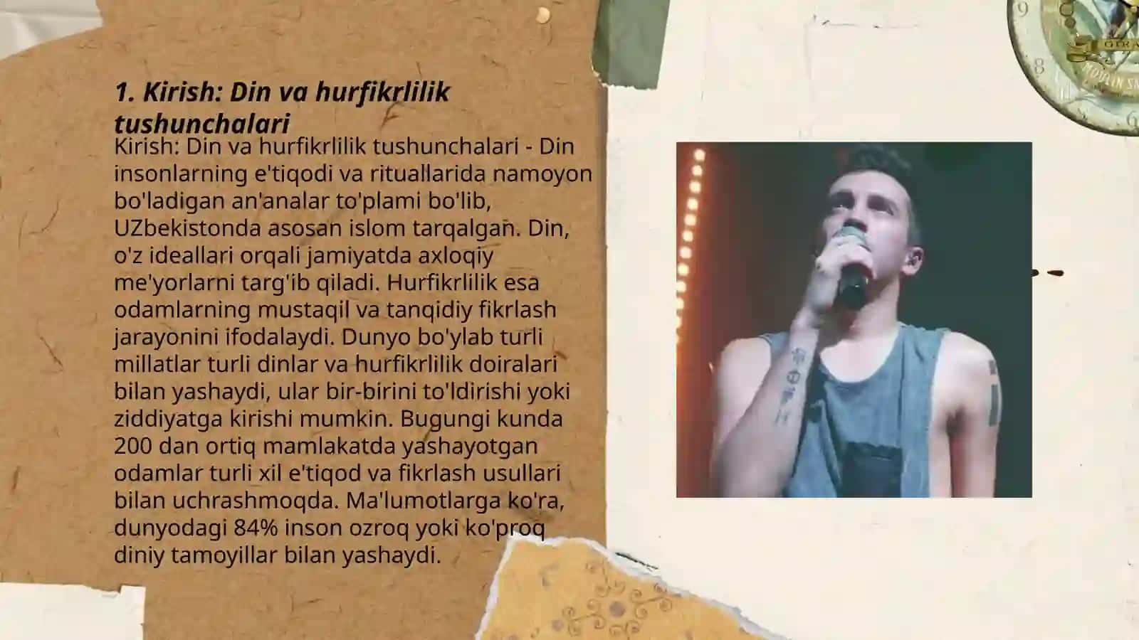 Din va hurfikrlilik “mavzusida prerzentatsiya tayyorlash (Berdyaevning diniy hurfikrlilik haqidagi gʻoyalarini Gʻazzoliy gʻoyalari bilan qiyoslash) 3